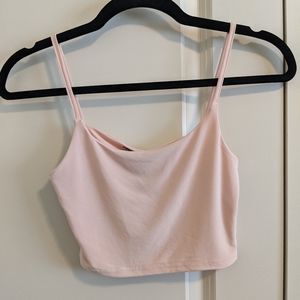 Soft pink bralette, size M/6
